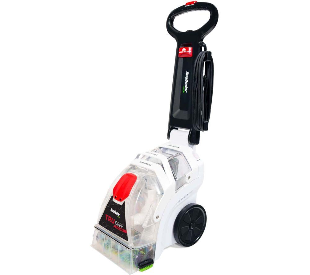 RUG DOCTOR Trudeep Pet 1093171 Upright Bagless Wet & Dry Vacuum Cleaner - Black, White & Red, Black,