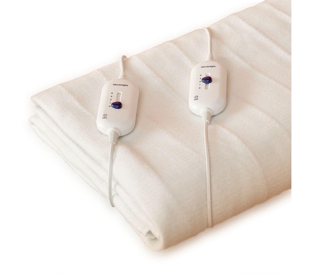 SILENTNIGHT Yours & Mine Dual Control Electric Blanket - Super King Size