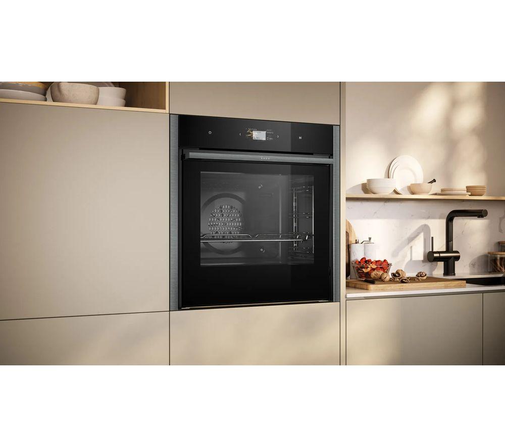 NEFF Slide&Hide N90 B64CS71G0B Electric Pyrolytic Smart Oven - Graphite image number 5 of 17