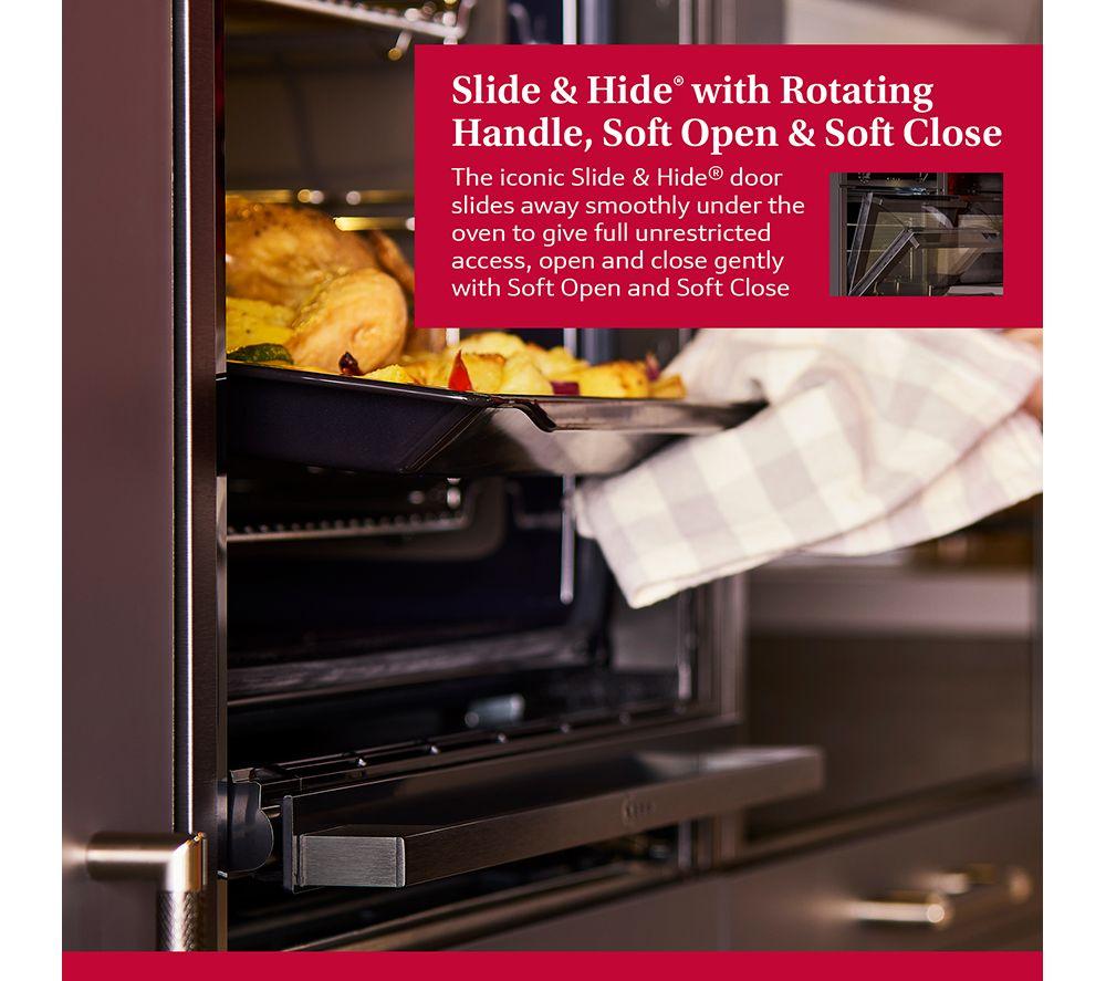 NEFF Slide&Hide N90 B64CS71G0B Electric Pyrolytic Smart Oven - Graphite image number 6 of 17