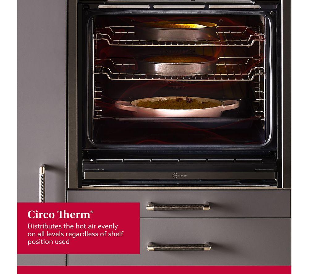 NEFF Slide&Hide N90 B64CS71G0B Electric Pyrolytic Smart Oven - Graphite image number 8 of 17