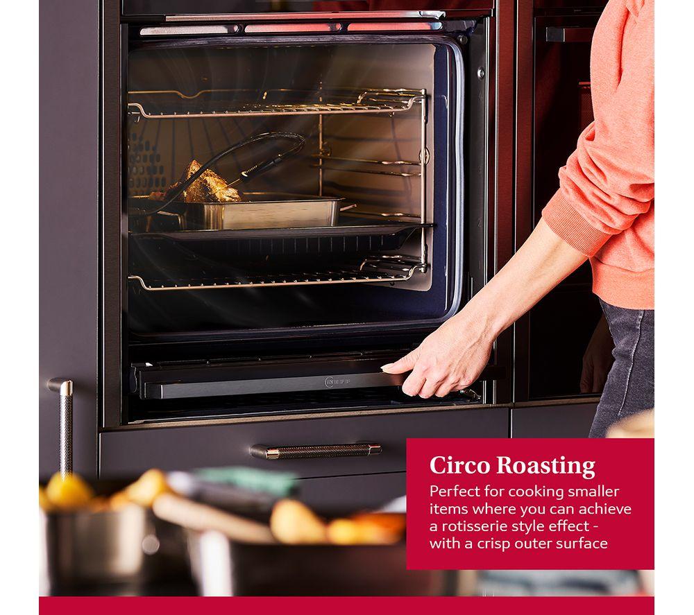 NEFF Slide&Hide N90 B64CS71G0B Electric Pyrolytic Smart Oven - Graphite image number 12 of 17