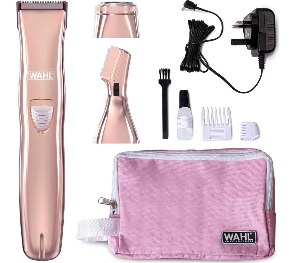 WAHL 9865-4017 Face & Body Hair Removal Kit - Rose Gold, Pink,Gold