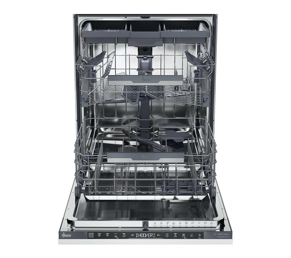 HOOVER HI 6B2S3PSTA-80 Full Size Fully Integrated WiFi-enabled Dishwasher image number 4 of 25