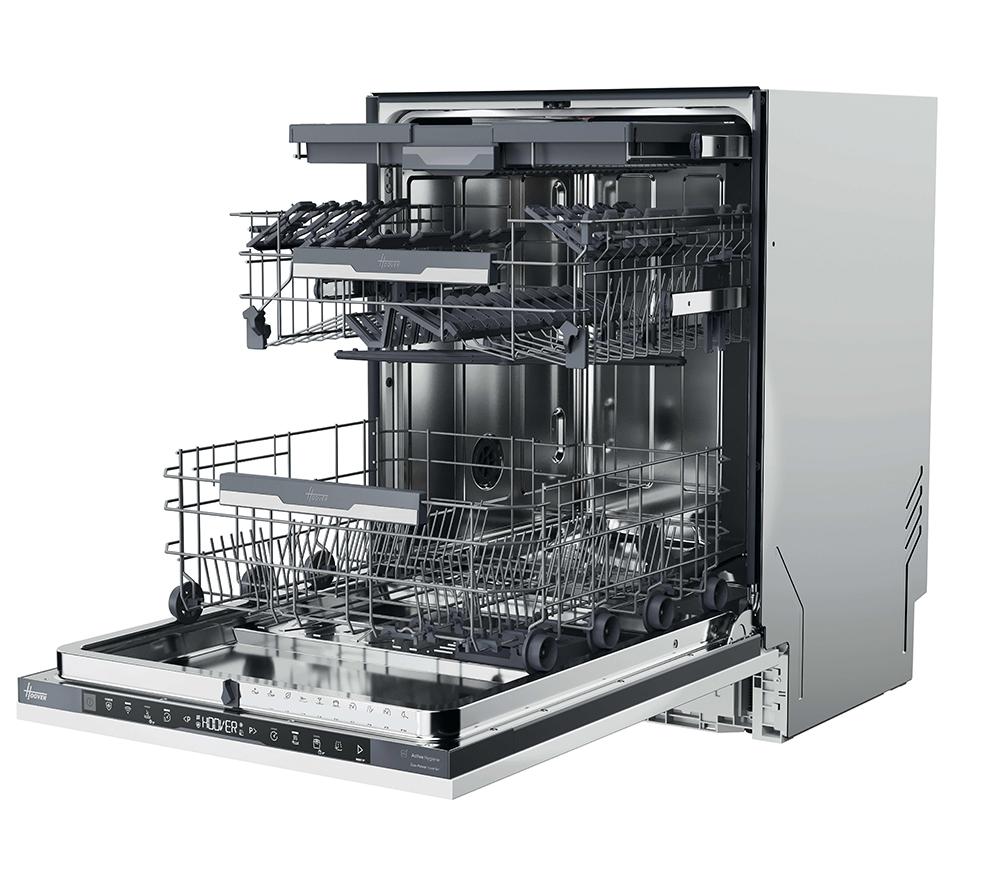 HOOVER HI 6B2S3PSTA-80 Full Size Fully Integrated WiFi-enabled Dishwasher image number 6 of 25