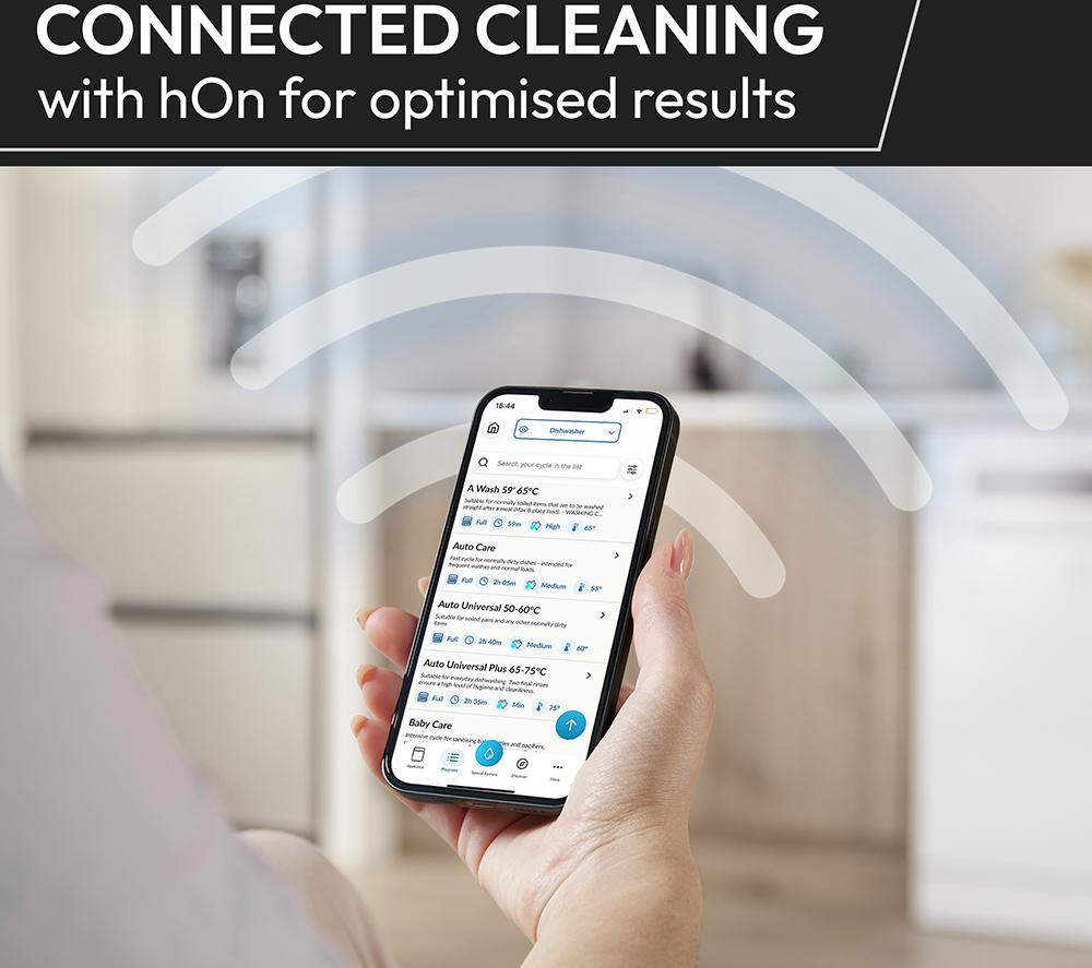 HOOVER HI 6B2S3PSTA-80 Full Size Fully Integrated WiFi-enabled Dishwasher image number 18 of 25