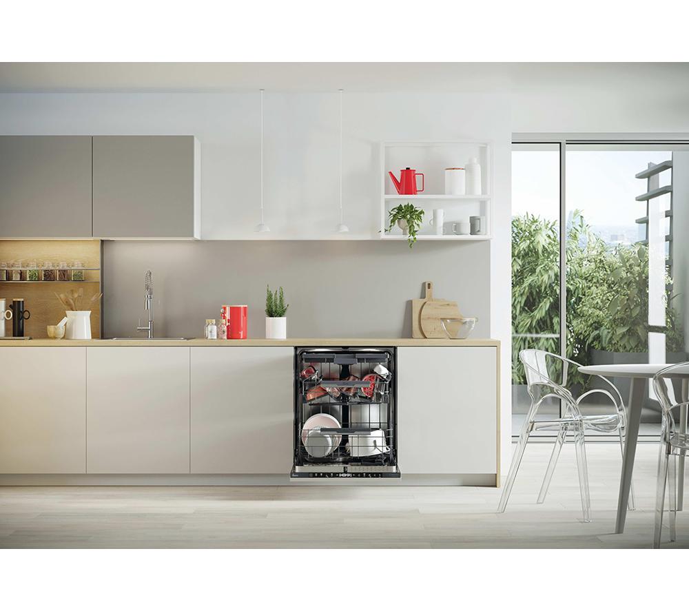 HOOVER HI 6B2S3PSTA-80 Full Size Fully Integrated WiFi-enabled Dishwasher image number 21 of 25