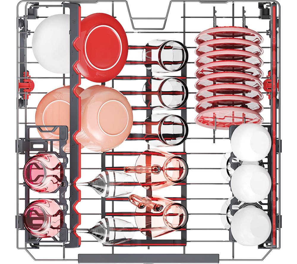 HOOVER HI 6B2S3PSTA-80 Full Size Fully Integrated WiFi-enabled Dishwasher image number 22 of 25