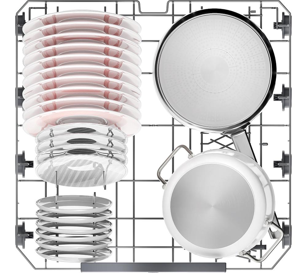 HOOVER HI 6B2S3PSTA-80 Full Size Fully Integrated WiFi-enabled Dishwasher image number 23 of 25
