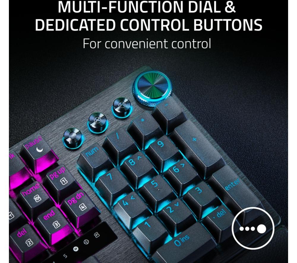 Buy RAZER Huntsman V3 Pro Gaming Keyboard - Black | Currys