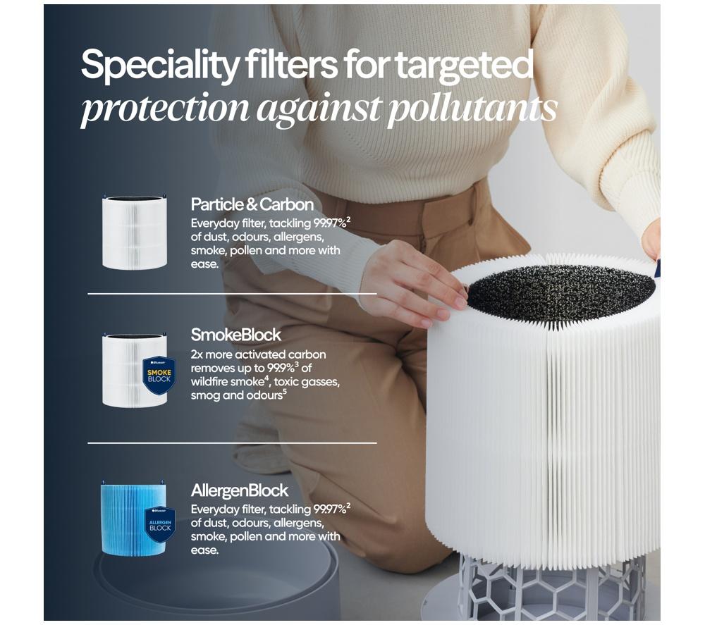 BLUEAIR Blue Max 3250i Smart Air Purifier - Grey image number 9 of 12