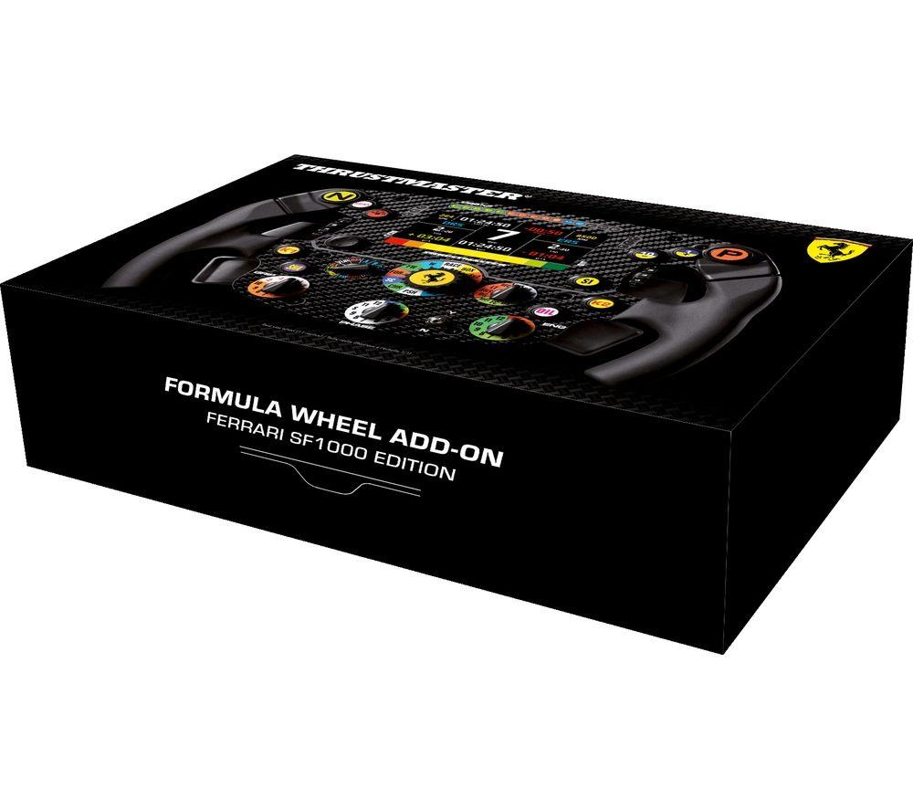 THRUSTMASTER Ferrari F1 SF1000 Edition Add-on wheel - Black image number 4 of 4