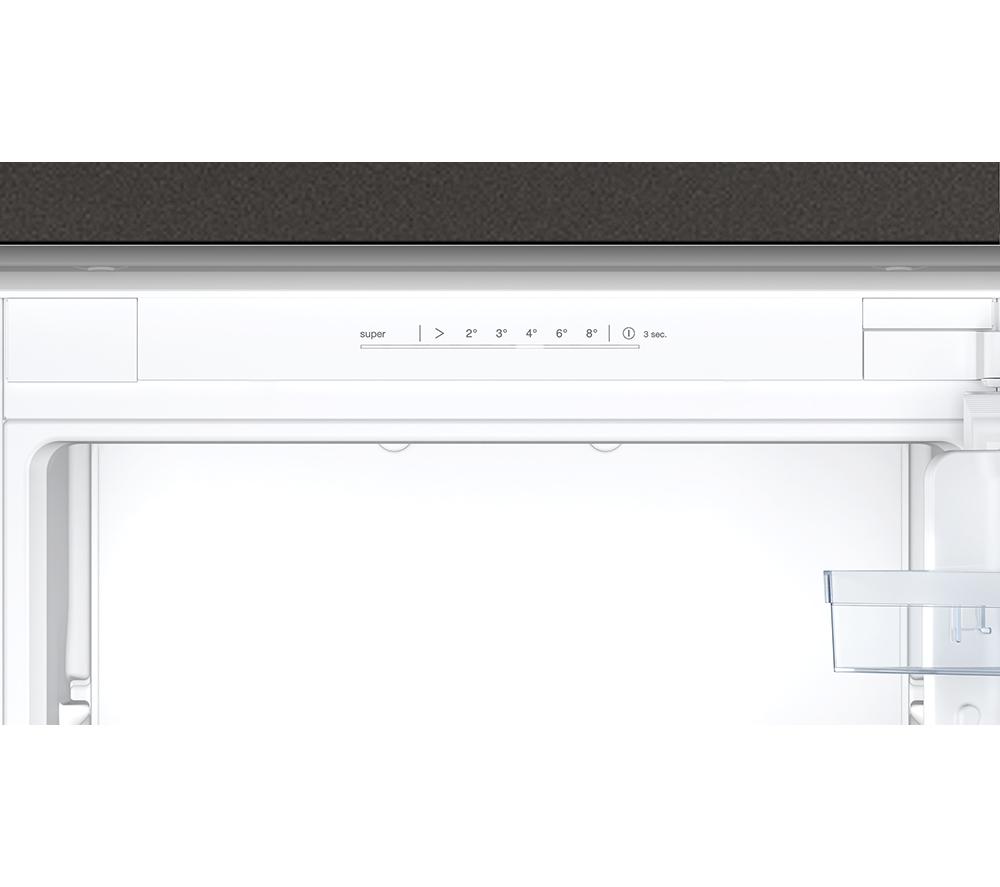 NEFF N30 KI7851SE0G Integrated 50/50 Fridge Freezer - Sliding Hinge image number 3 of 11
