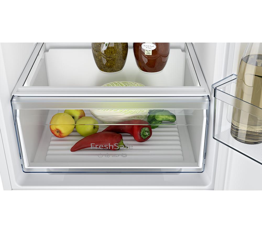 NEFF N30 KI7851SE0G Integrated 50/50 Fridge Freezer - Sliding Hinge image number 6 of 11