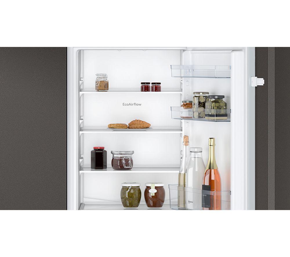 NEFF N30 KI7861SE0G Integrated 60/40 Fridge Freezer - Sliding Hinge image number 4 of 13