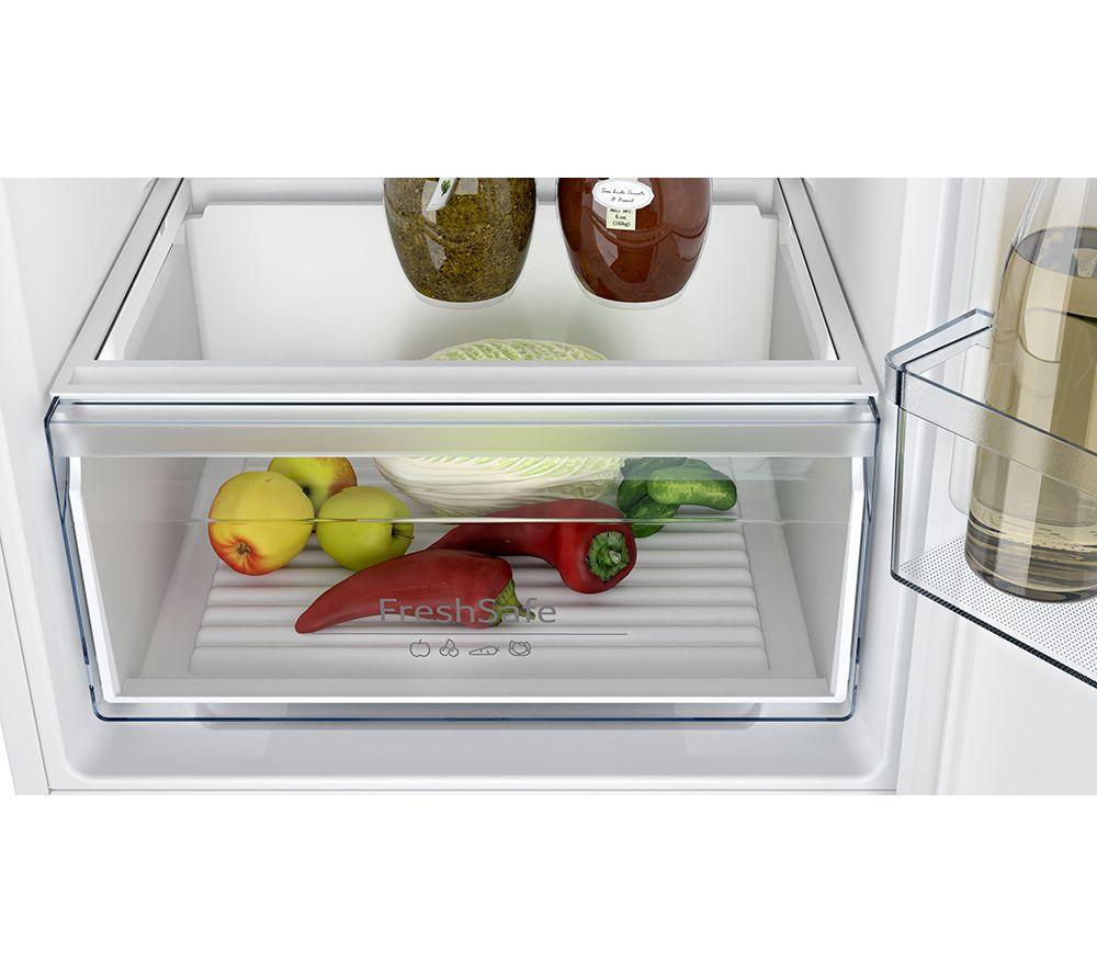 NEFF N30 KI7861SE0G Integrated 60/40 Fridge Freezer - Sliding Hinge image number 5 of 13