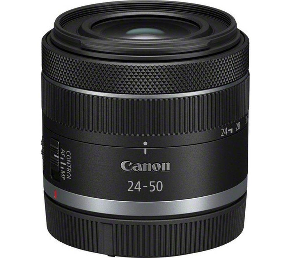 CANON RF 24-50 mm f/4.5-6.3 IS STM Standard Zoom Lens, Black