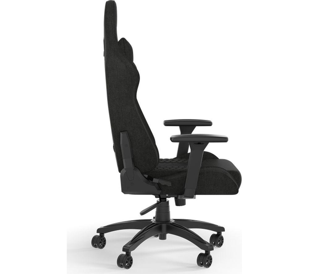 CORSAIR TC100 RELAXED Gaming Chair - Fabric, Black image number 6 of 9