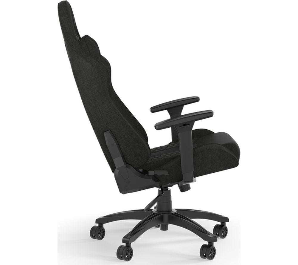 CORSAIR TC100 RELAXED Gaming Chair - Fabric, Black image number 7 of 9