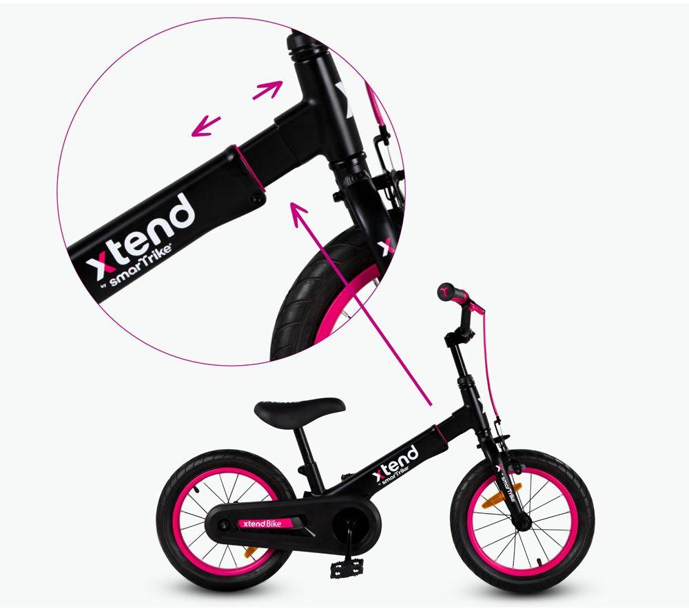 SMARTRIKE Xtend 3 Stage Kids' Bicycle - Pink & Black image number 9 of 9