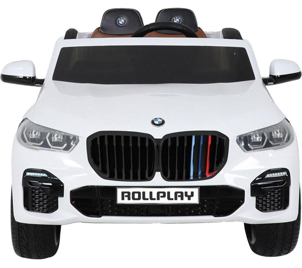 ROLLPLAY BMW X5M Premium 12 Volt Kids Electric Ride On Toy White