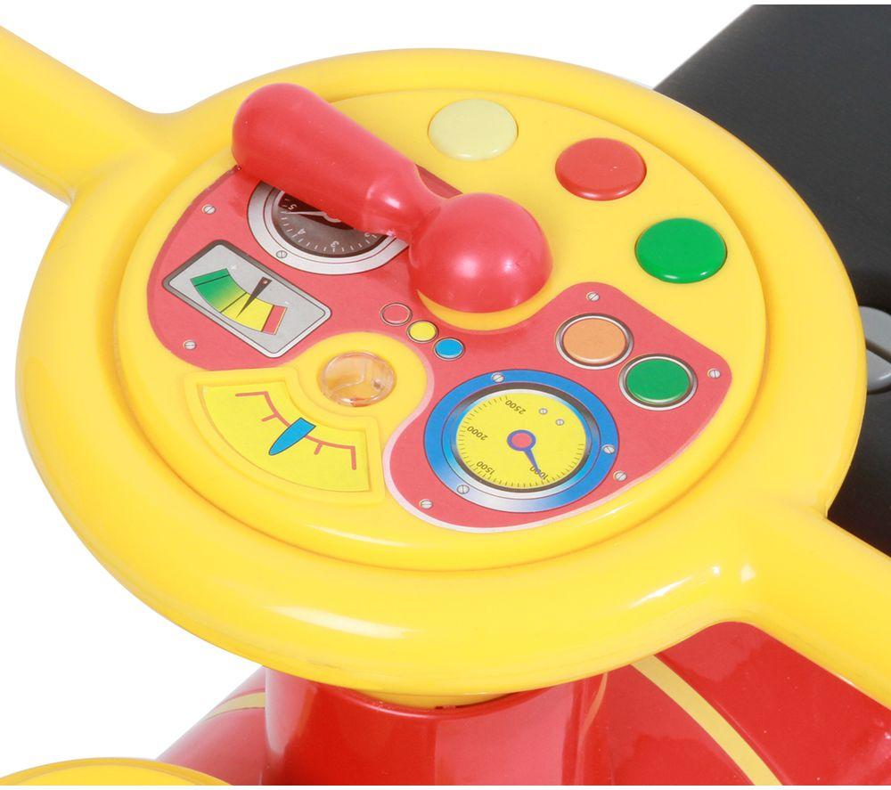 ROLLPLAY Steam Train Kids' Electric Ride-on Toy - Red image number 11 of 14