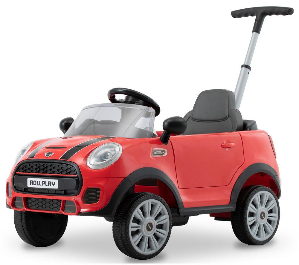 ROLLPLAY Mini Cooper Car Kid s Ride on Toy Red