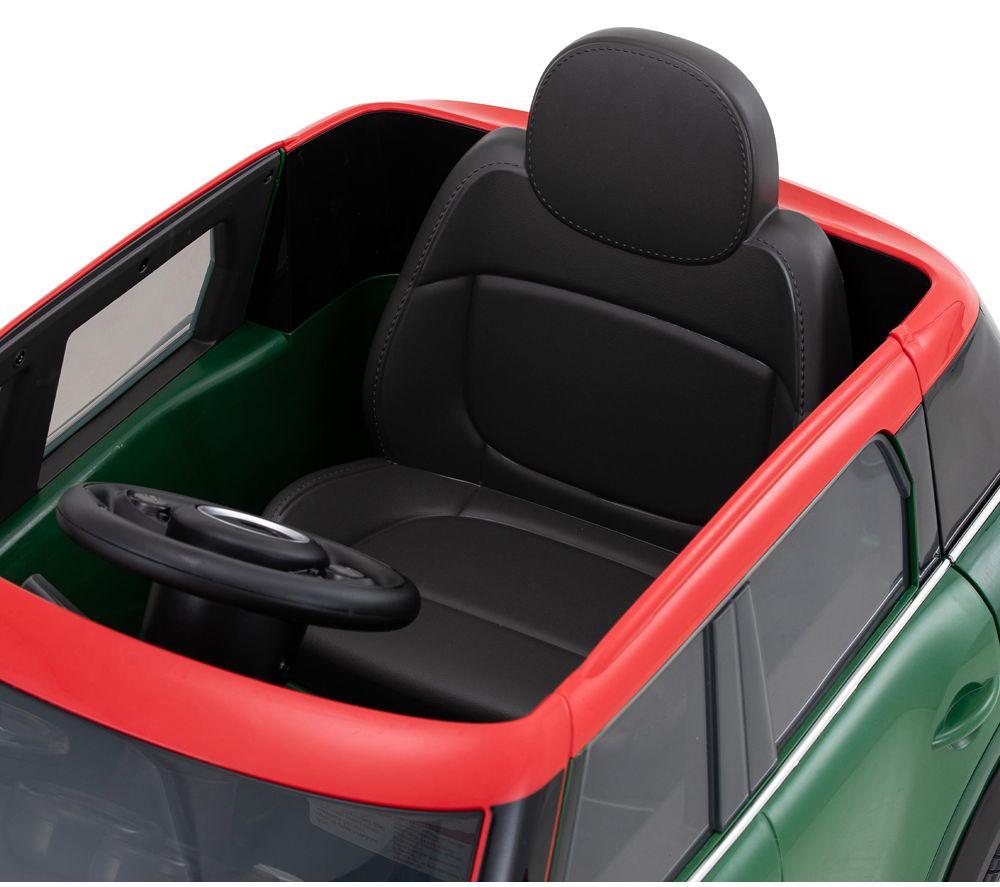 ROLLPLAY Mini Countryman Kids' Electric Ride-On Car - Green image number 7 of 13