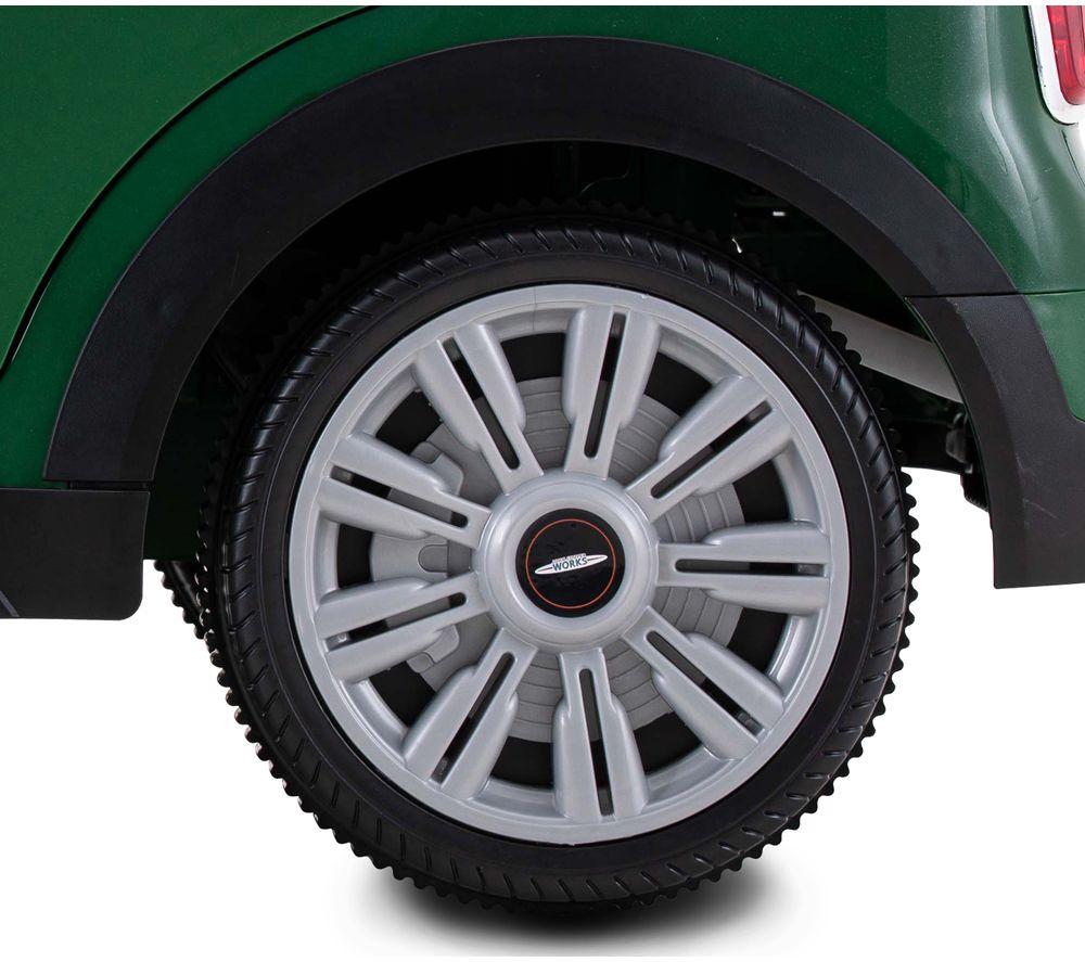 ROLLPLAY Mini Countryman Kids' Electric Ride-On Car - Green image number 8 of 13