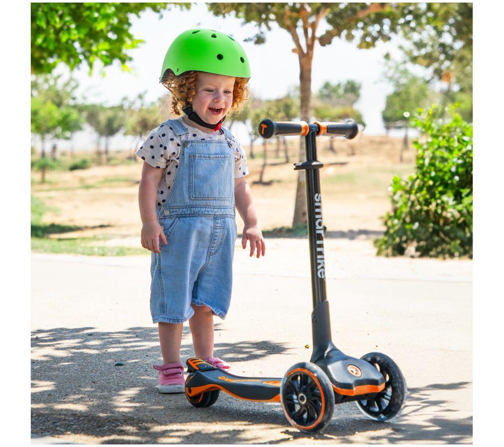 SMARTRIKE Xtend 3-Stage Folding Kids Scooter - Orange image number 11 of 13