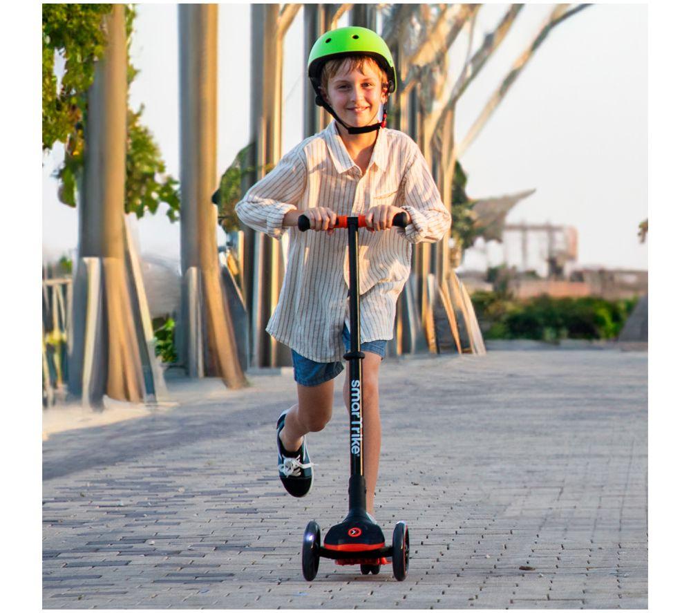 SMARTRIKE Xtend 3-Stage Folding Kids Scooter - Orange image number 12 of 13