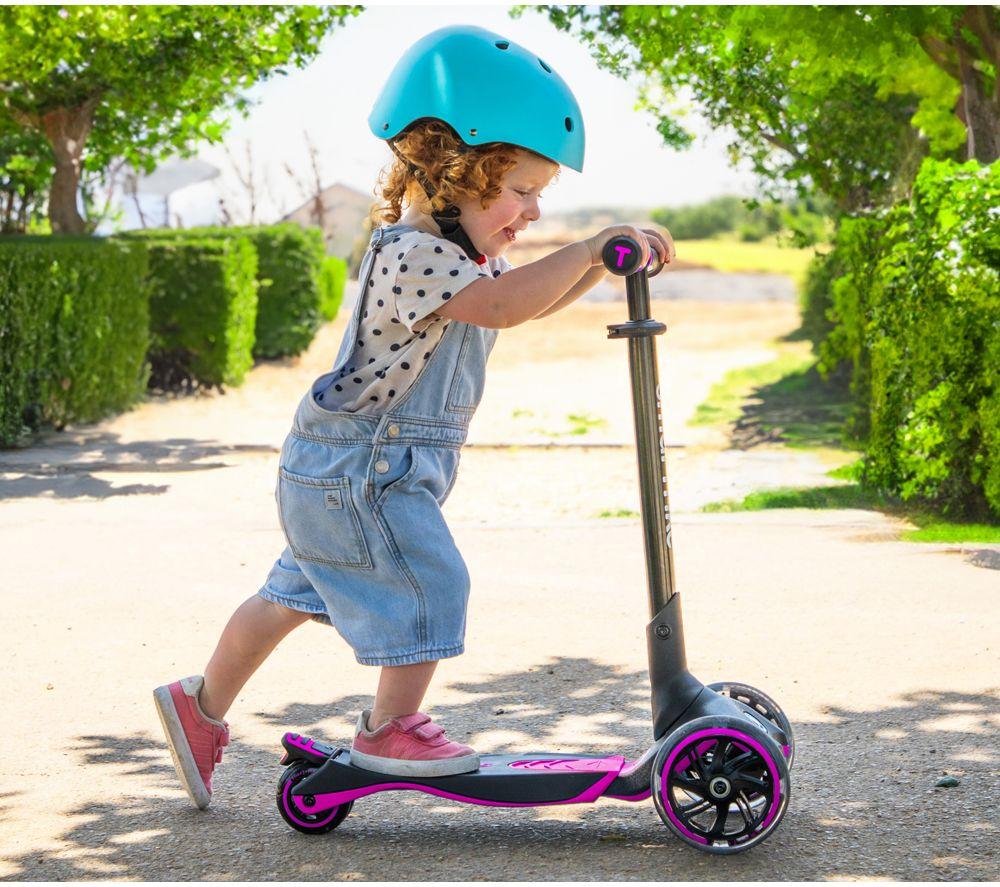 SMARTRIKE Xtend 3-Stage Folding Kids Scooter - Pink image number 10 of 11