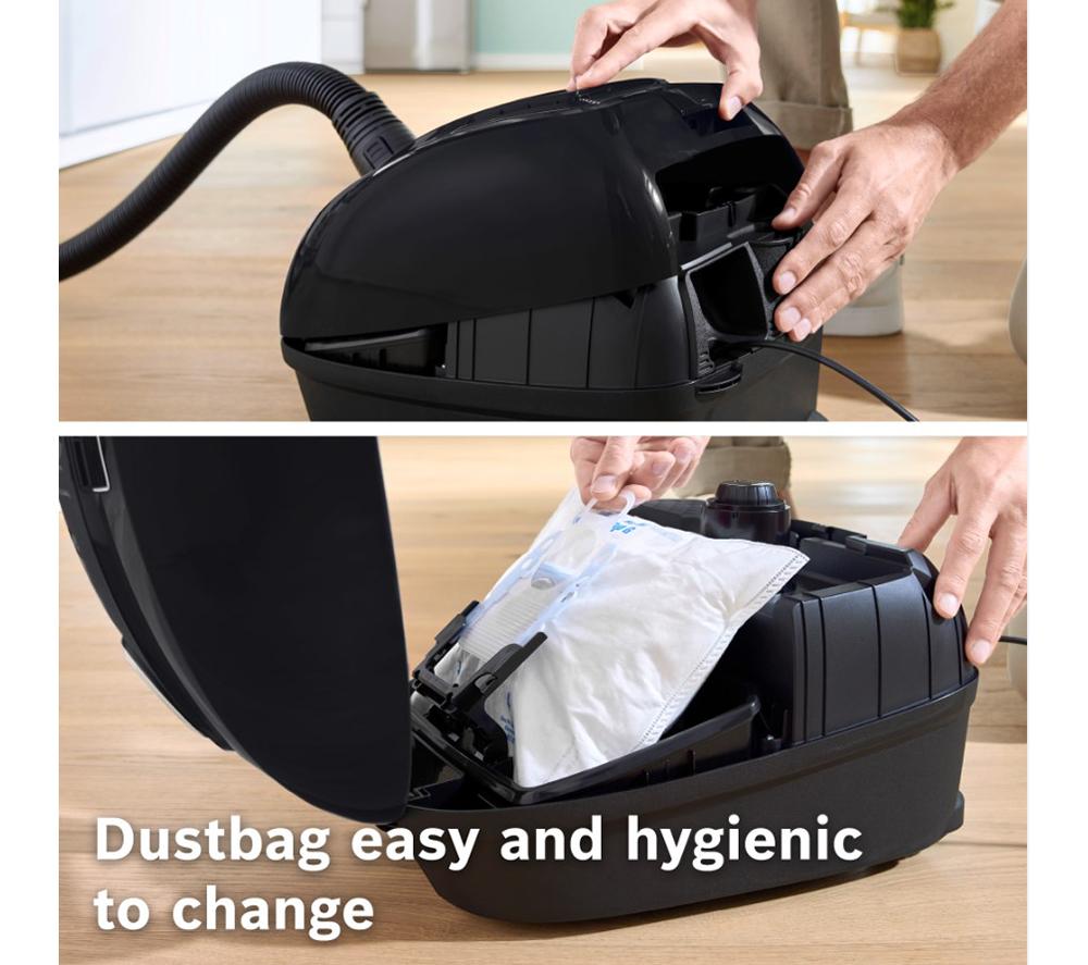 Buy BOSCH Series 4 ProEco BGL38BA3GB Cylinder Bagged Vacuum Cleaner Black Currys