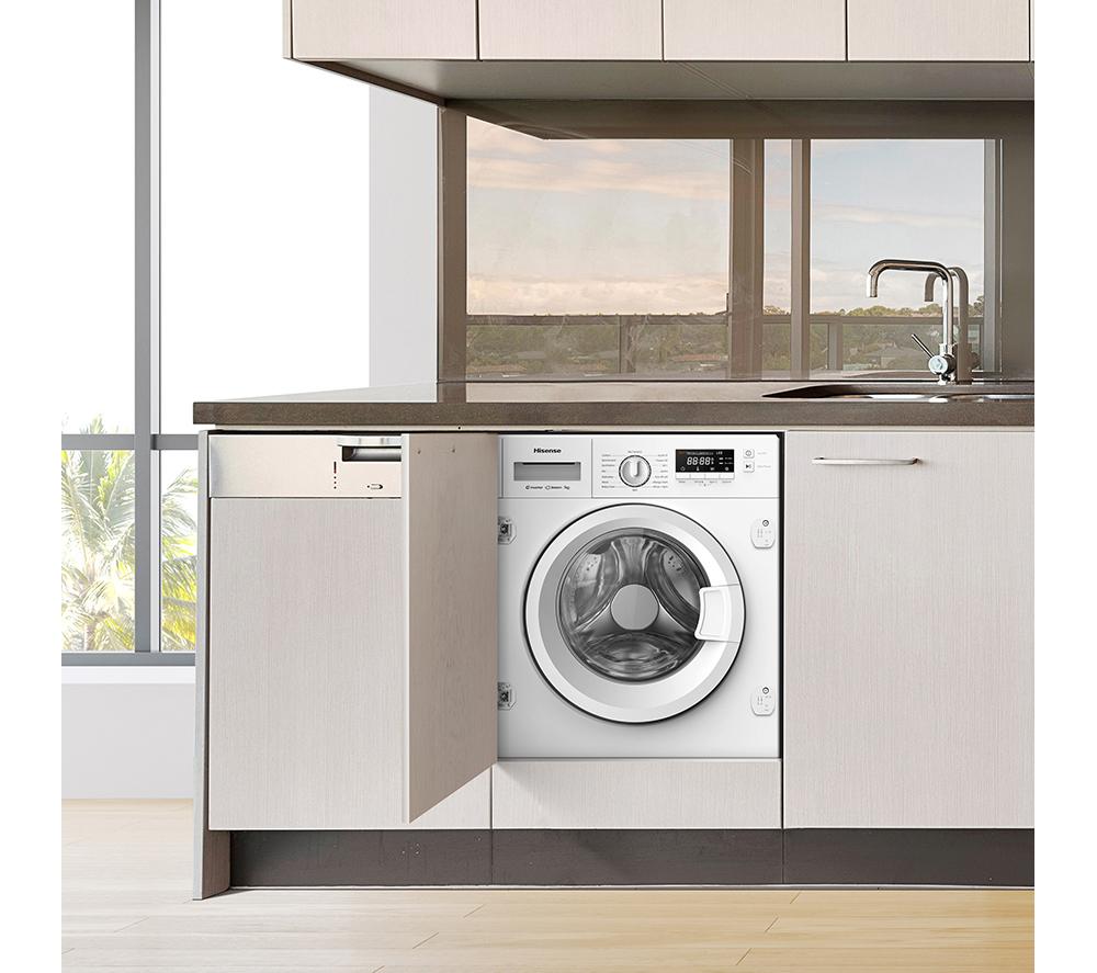 HISENSE 3 Series WF3M741BWI Integrated 7 Kg 1400 rpm Washing Machine - White image number 14 of 14