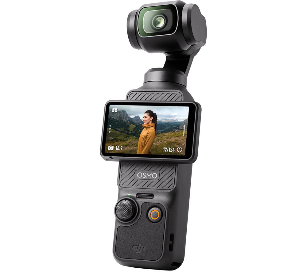 DJI Osmo Pocket 3 4K Ultra HD Action Camera - Black, Black