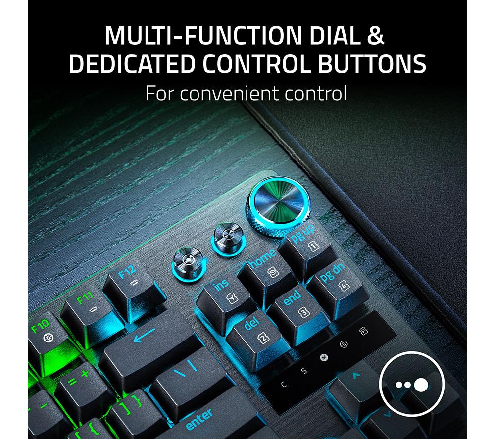RAZER Huntsman V3 Pro TKL Mechanical Gaming Keyboard - Black image number 8 of 15