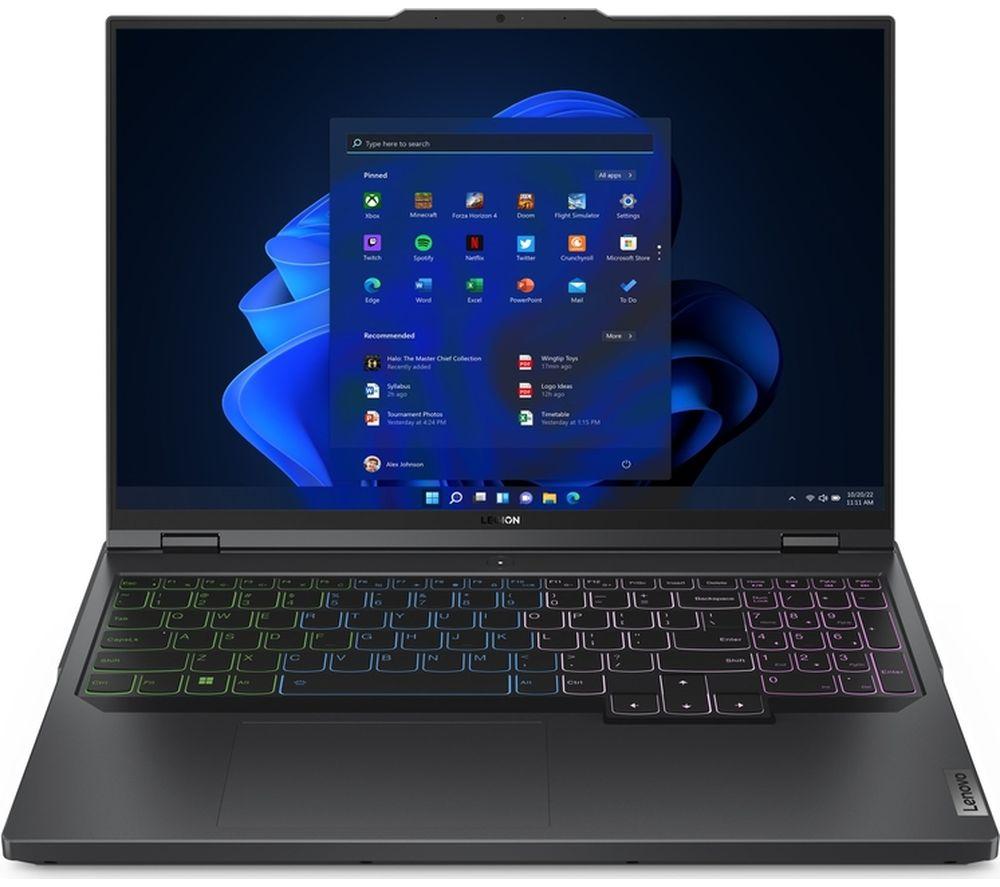 LENOVO Legion 5 Pro 16 Gaming Laptop - AMD Ryzen 7, RTX 4060, 1 TB SSD, Silver/Grey