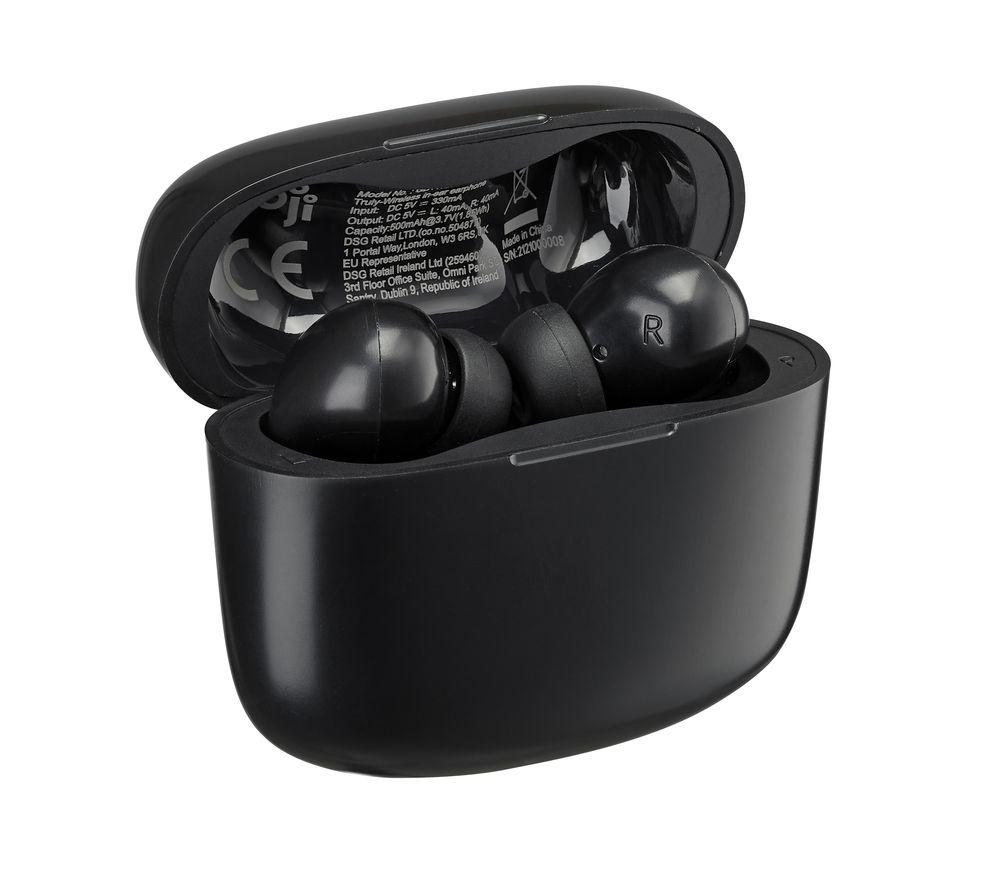 GOJI GDTWS24 Wireless Bluetooth Earbuds - Black, Black