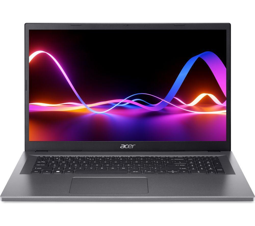 ACER Aspire 3 17.3 Laptop - IntelCore? i3, 256 GB SSD, Silver, Silver/Grey