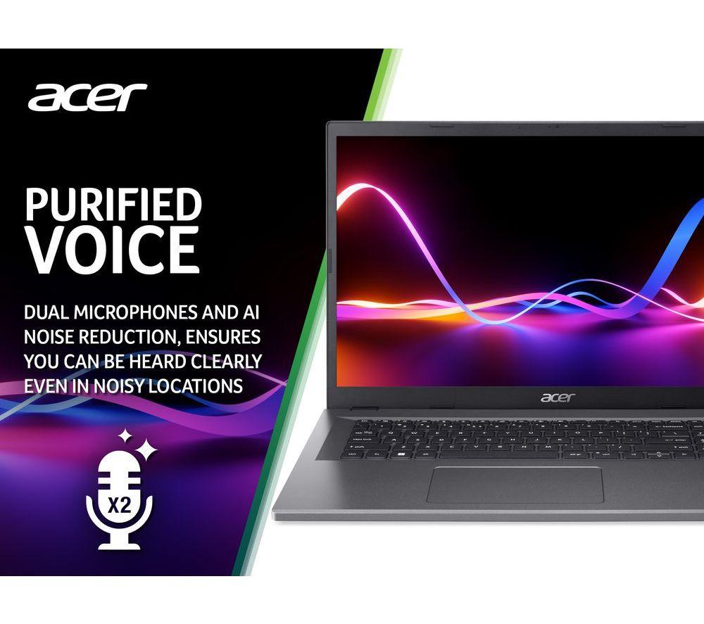 ACER Aspire 3 17.3' Laptop - Intel® Core™ i3, 256 GB SSD, Silver - image 8