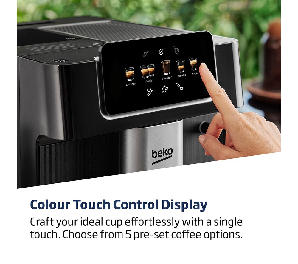 BEKO CaffeExperto CEG7302B Bean to Cup Coffee Machine - Black image number 6 of 24