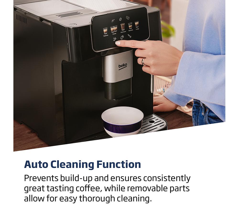 BEKO CaffeExperto CEG7302B Bean to Cup Coffee Machine - Black image number 9 of 24