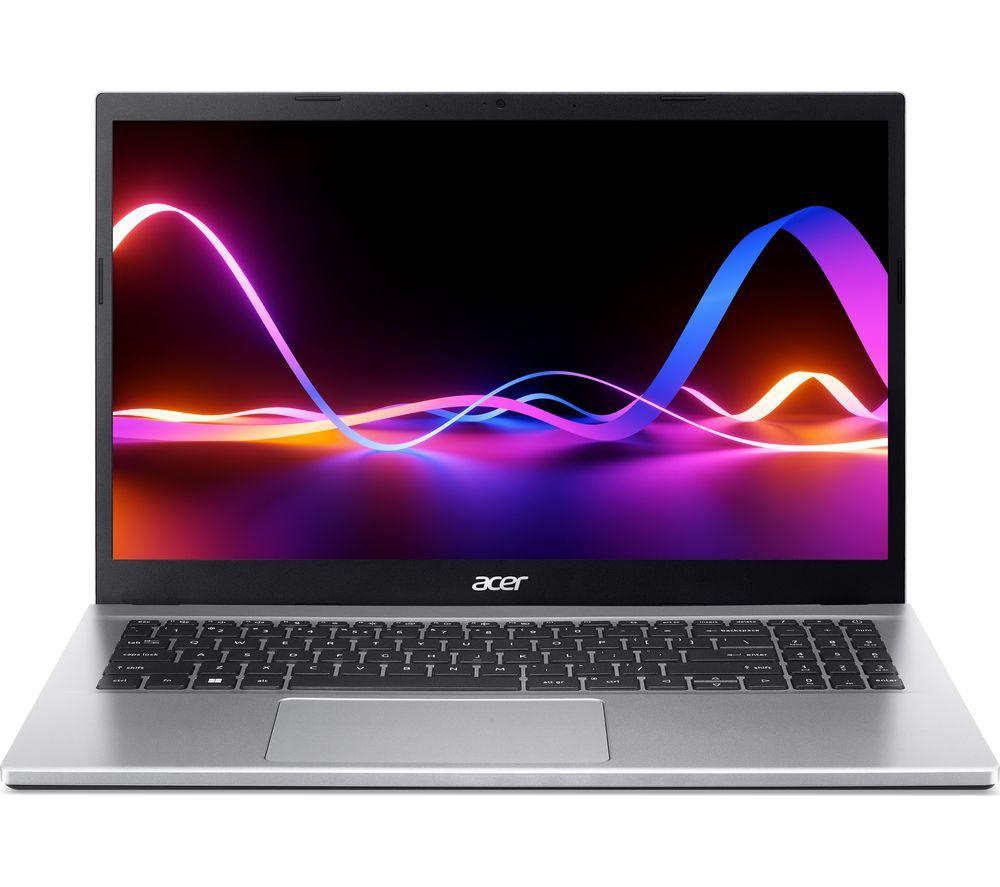 ACER Aspire 3 15.6 Laptop - IntelCore? i7, 512 GB SSD, Silver, Silver/Grey