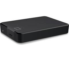 WD Elements Portable Hard Drive - 5 TB, Black