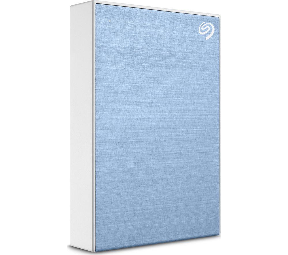 SEAGATE One Touch Portable Hard Drive - 1 TB, Blue, Blue
