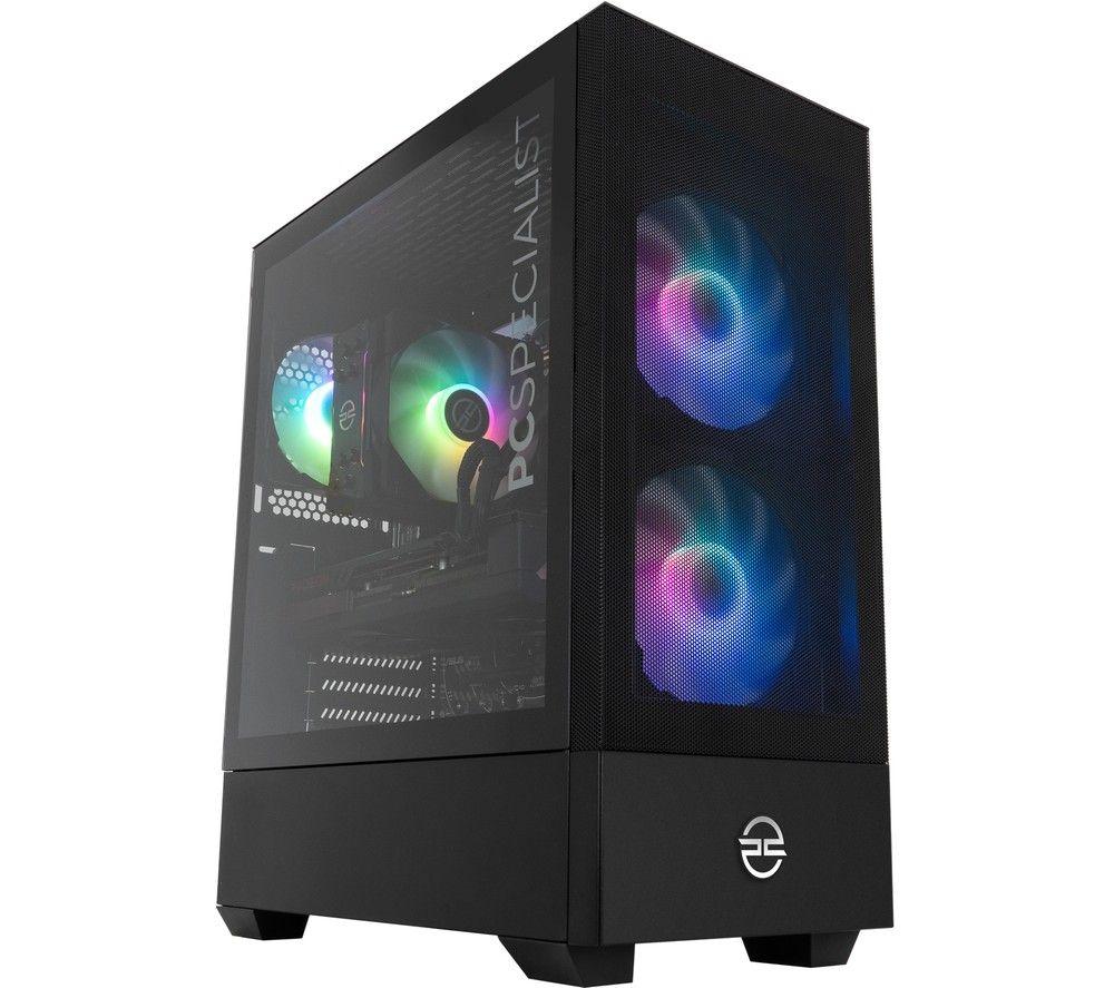 PCSPECIALIST Flux 321 Gaming PC - AMD Ryzen 7, RX 7800 XT, 1 TB SSD, No OS