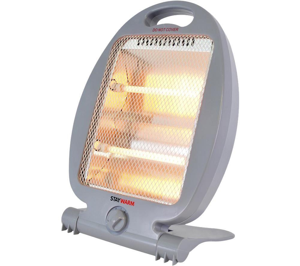 LLOYTRON StayWarm F2102GR Portable Halogen Heater - Grey image number 2 of 4