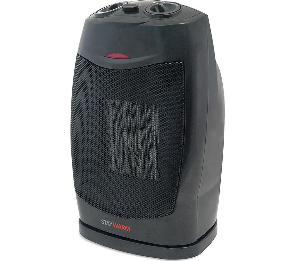LLOYTRON StayWarm F2202BK Portable Hot & Cool Convector Heater - Black image number 2 of 7
