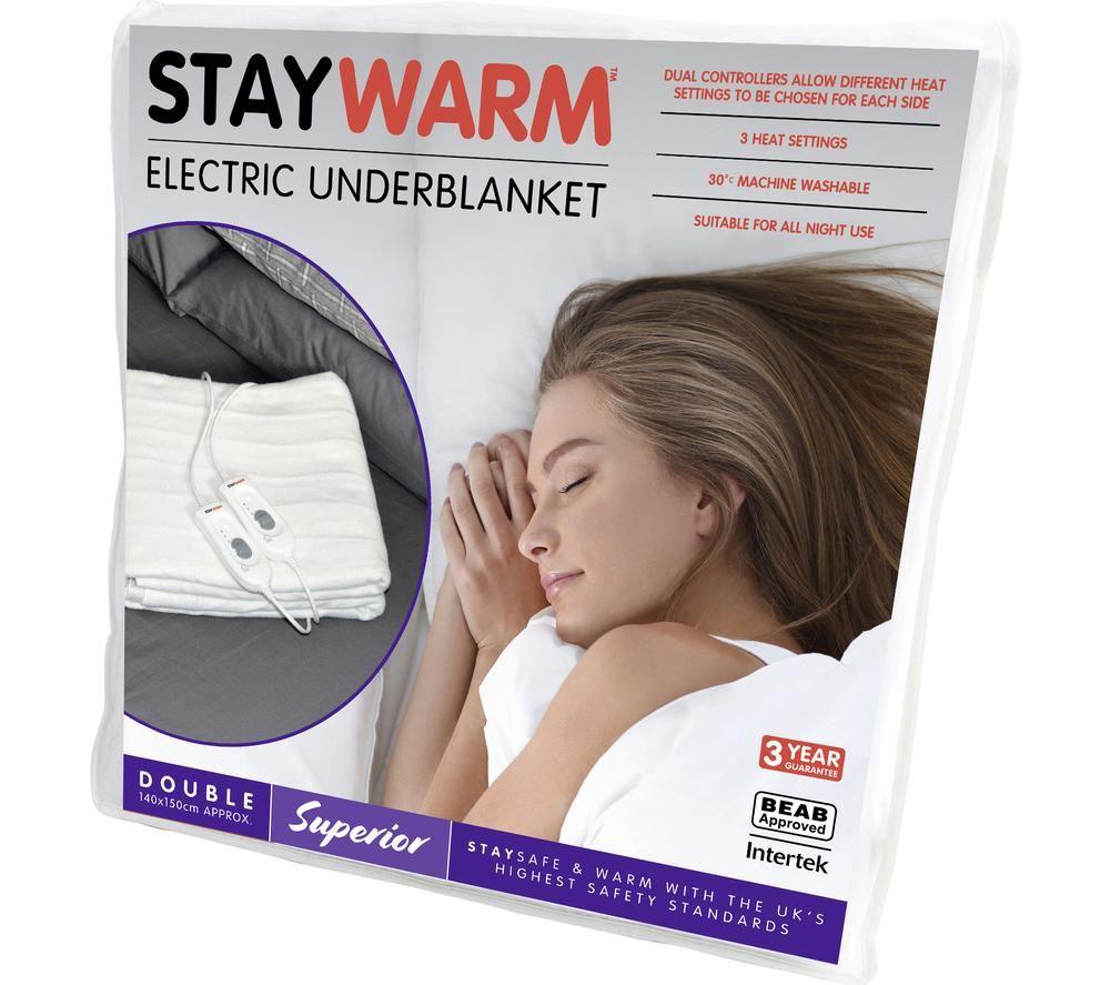 LLOYTRON StayWarm Electric Underblanket - Double image number 3 of 3