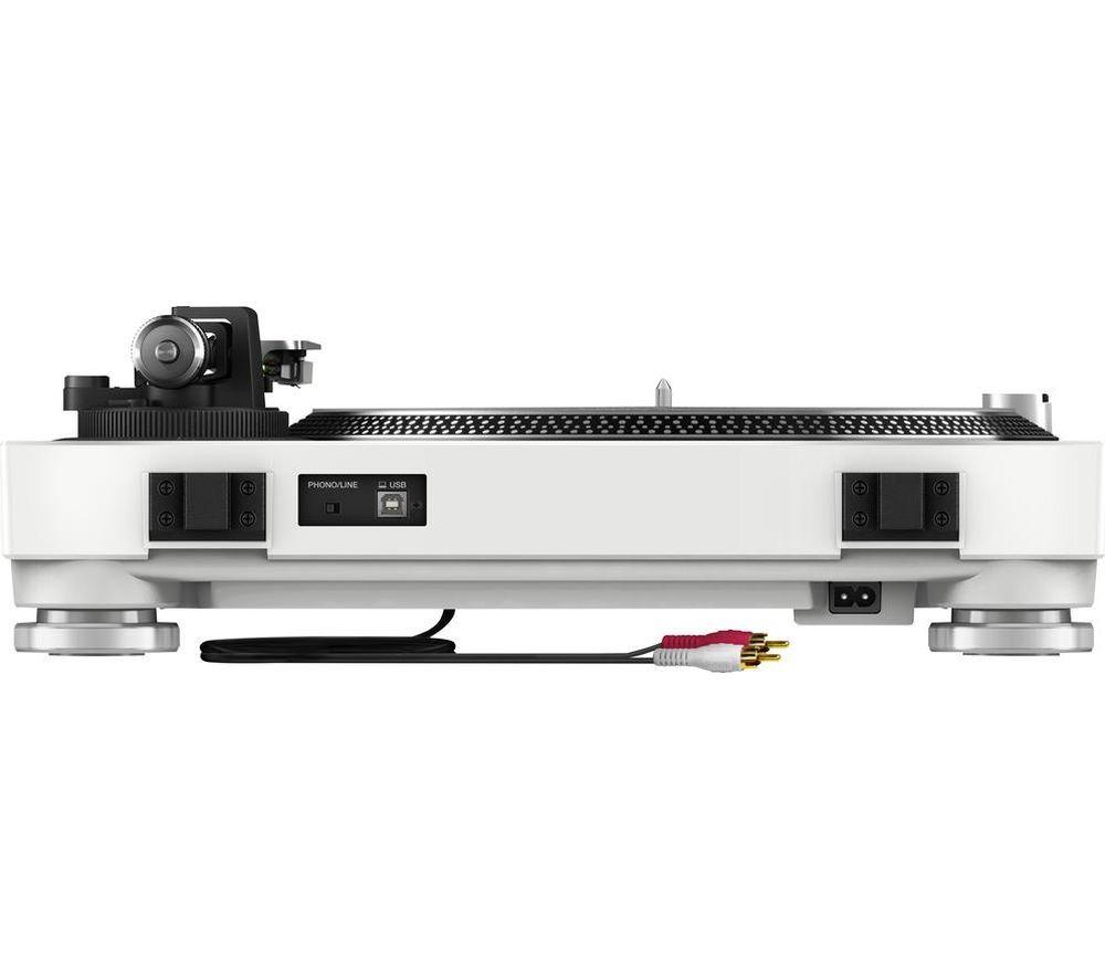 PIONEER DJ PLX-500 Direct Drive Turntable - White image number 4 of 5